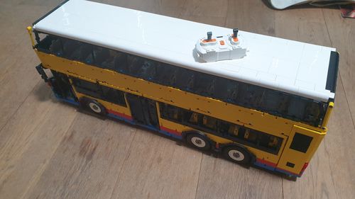 4315 Pieces Remote Control City Electric Bus Building Block photo review
