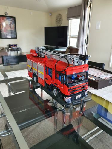 Fire Truck 5132 Pieces Building Blocks City Fire Station Model photo review