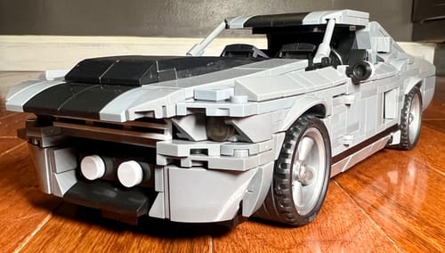 910-Piece Iconic American Muscle Car Building Blocks Set photo review