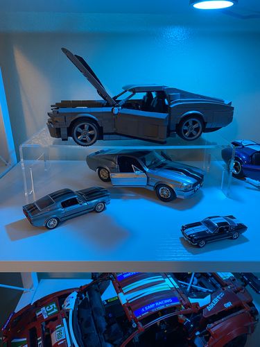 910-Piece Iconic American Muscle Car Building Blocks Set photo review