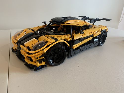Limited Edition Swedish Hypercar 3055pcs Building Blocks Set photo review