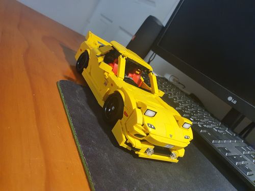 Mazda RX-7 772pcs Building Blocks Model photo review