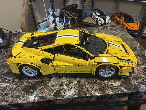 Corsa Yellow Italian Supercar (3187 Pieces) photo review