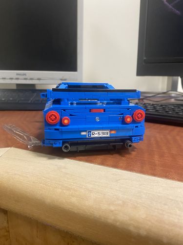 Nissan Skyline GT-R R34 Godzilla 833PCS photo review