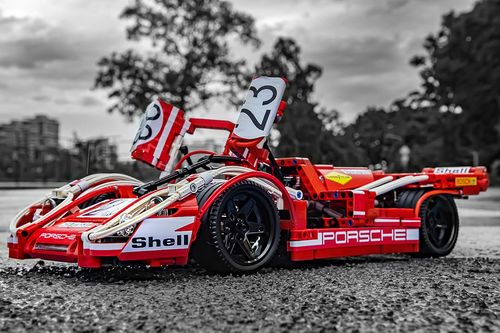 1970 Le Mans Race Car Building Blocks (1895 Pieces) photo review