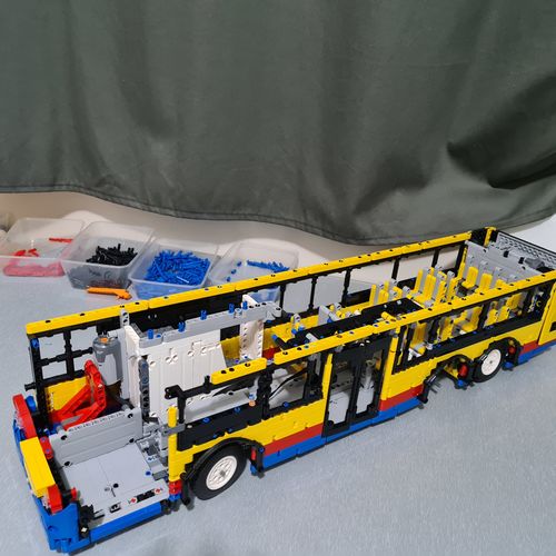 4315 Pieces Remote Control City Electric Bus Building Block photo review