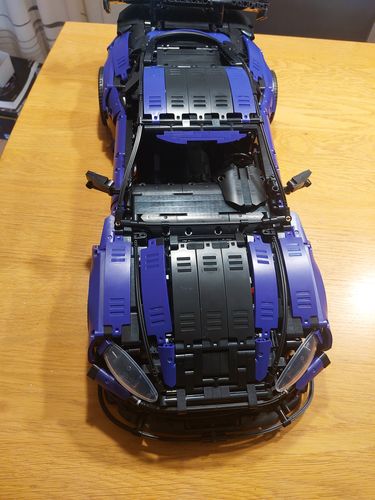 3850pcs British Sports Coupe Building Blocks photo review