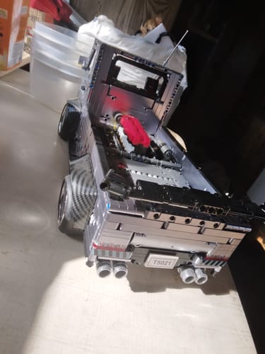 Japanese Kei Widebody Truck with 2492 Building Blocks photo review