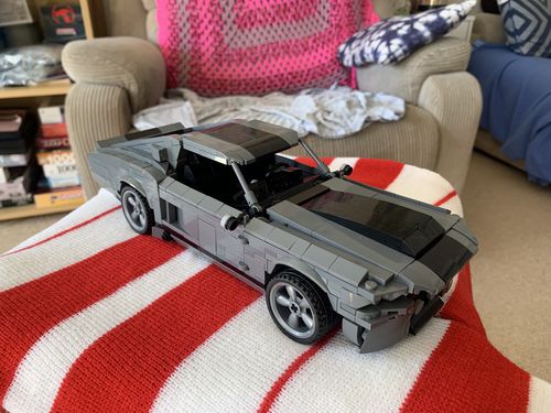 910-Piece Iconic American Muscle Car Building Blocks Set photo review