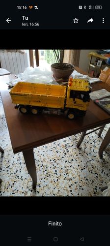 2530+ Pieces Remote Control Dump Truck Building Kit photo review
