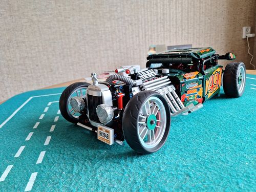 Ultimate Hot Rod Building Blocks (2617 Pieces) photo review