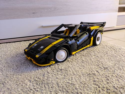 1681pcs CyberTruck RC Car photo review