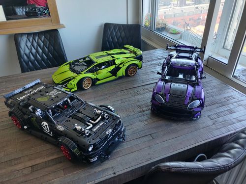 3850pcs British Sports Coupe Building Blocks photo review