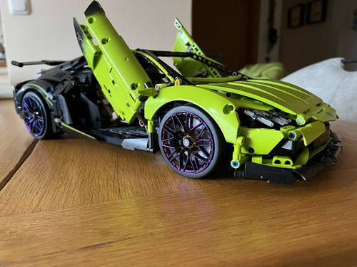 Neon Lights Remote Controlled Supercar (2208pcs) photo review