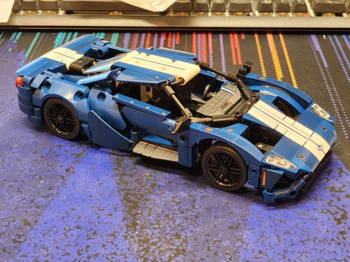 American GT Hypercar: Building Block Set (521 Pieces) photo review