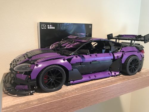 3850pcs British Sports Coupe Building Blocks photo review
