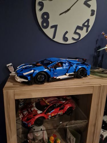 [3858pcs] Blue High-Performance Supercar photo review