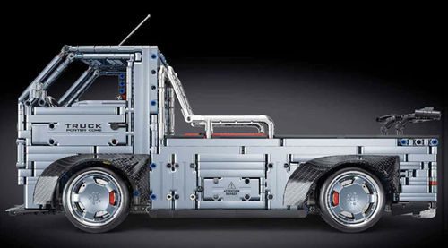Japanese Kei Widebody Truck with 2492 Building Blocks photo review