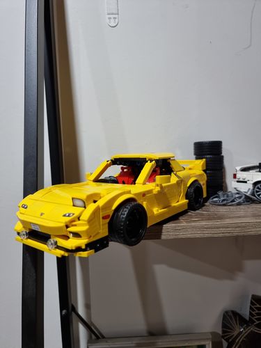 Mazda RX-7 772pcs Building Blocks Model photo review