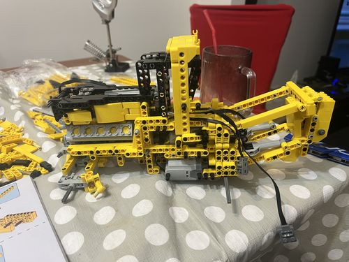 1987PCS Remote Control V10 Bulldozer Building Blocks photo review