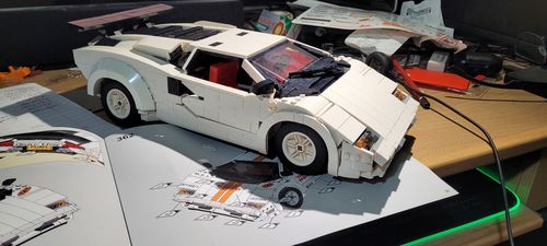1980s Lamborghini Countach 1348Pcs photo review