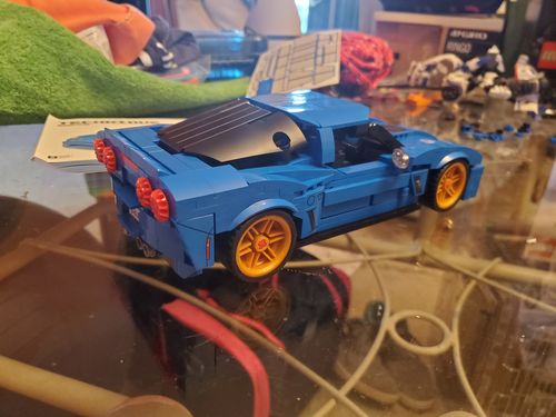 Red Chevrolet BabyVette 668pcs Building Set photo review
