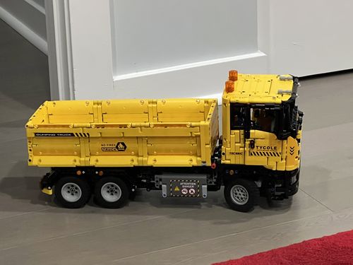 2530+ Pieces Remote Control Dump Truck Building Kit photo review