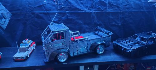 Japanese Kei Widebody Truck with 2492 Building Blocks photo review