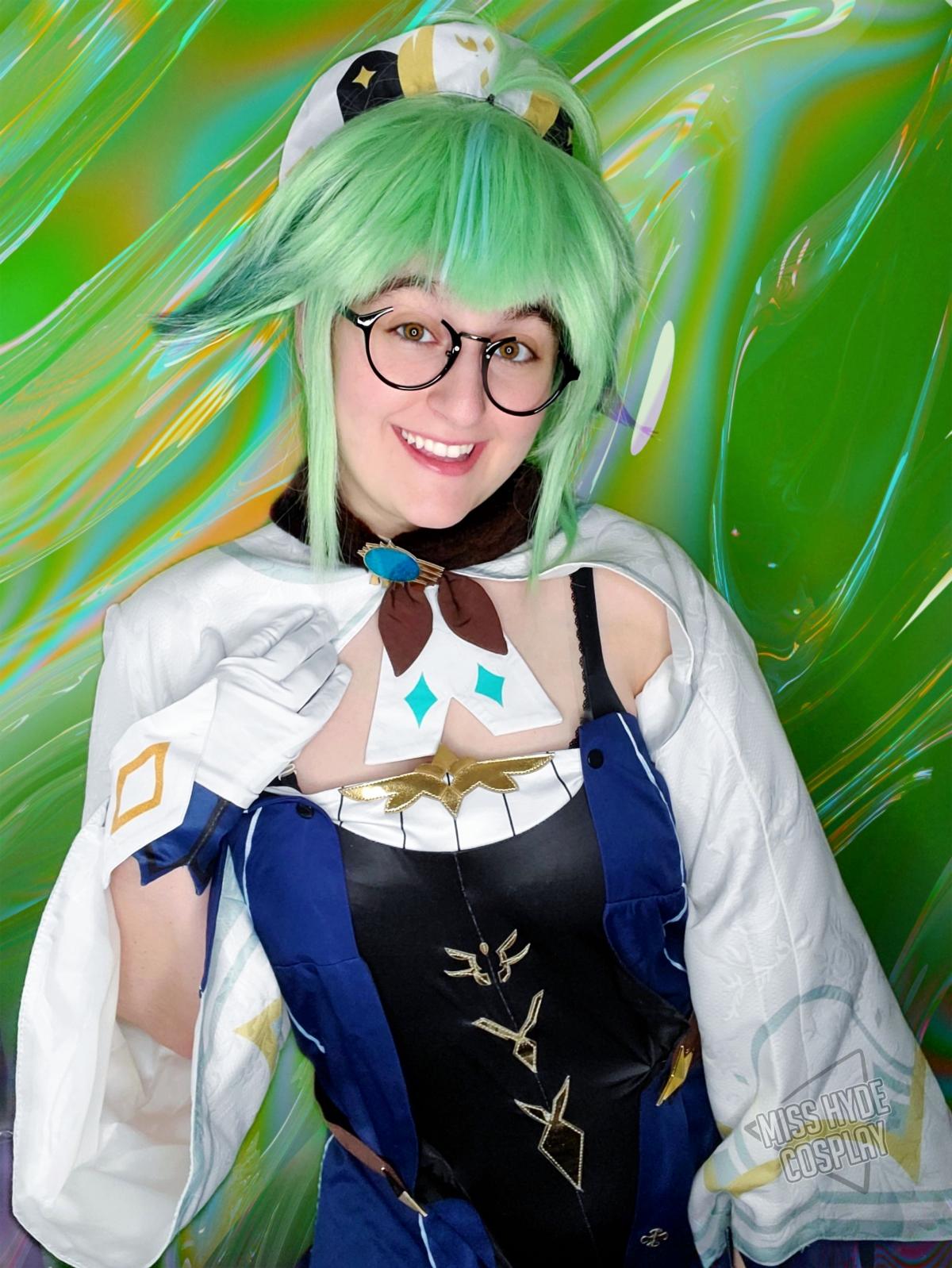 Genshin Impact: Sucrose Cosplay Costume photo review