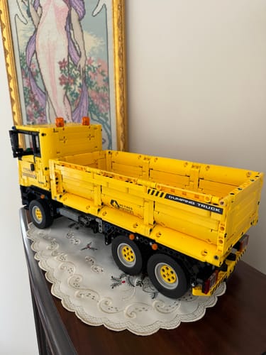 2530+ Pieces Remote Control Dump Truck Building Kit photo review