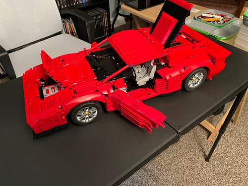 3000 Piece Ultimate Classic Italian Supercar Building Block Set photo review
