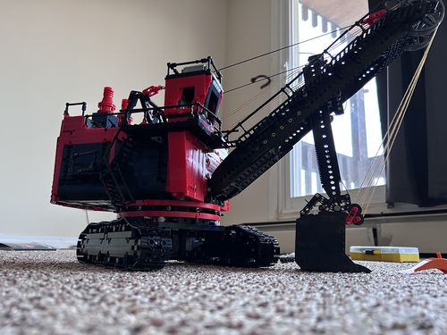 Remote Control Rope Shovel 2968 Piece Engineering Building Blocks photo review