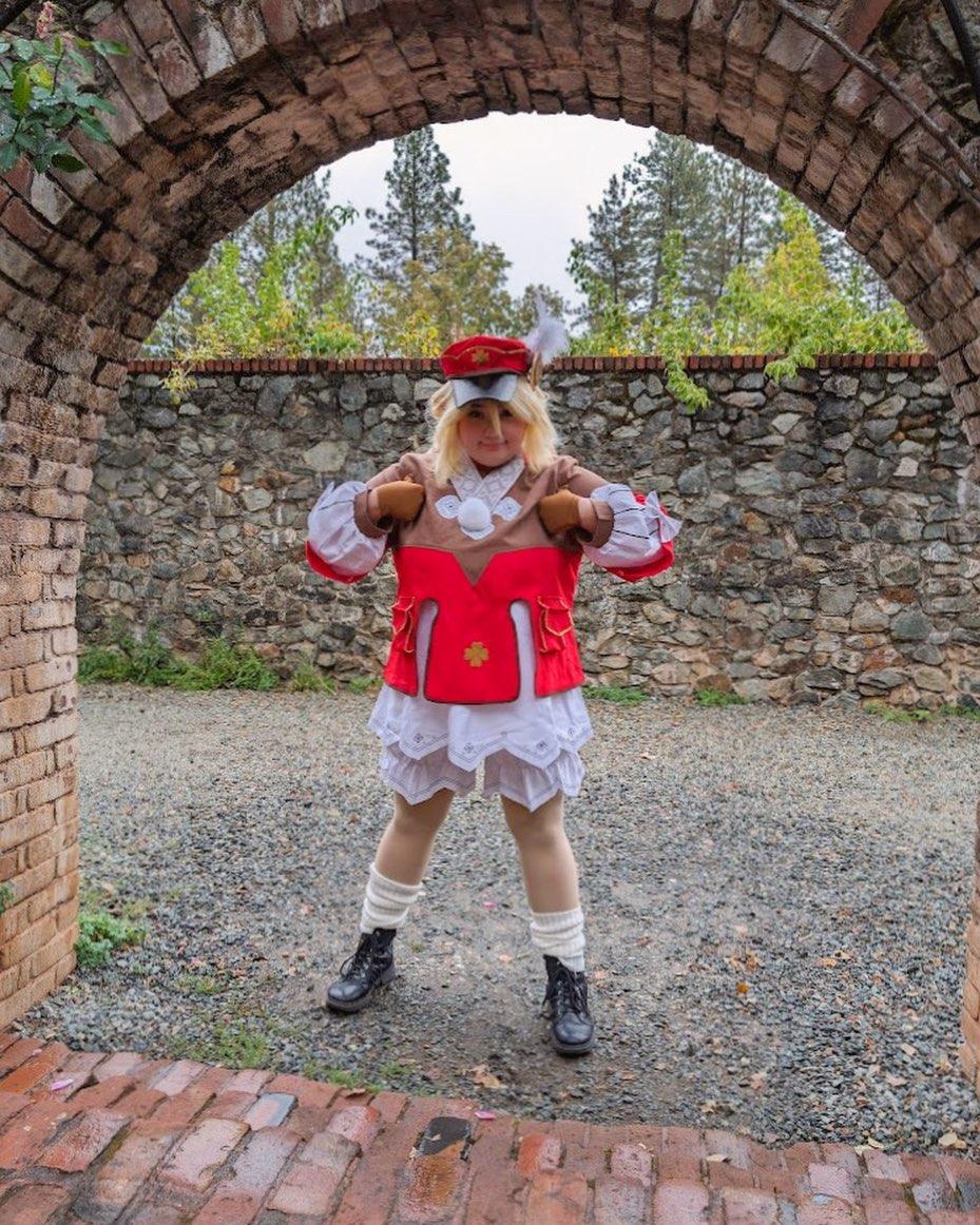 Genshin Impact: Klee Cosplay Outfit photo review