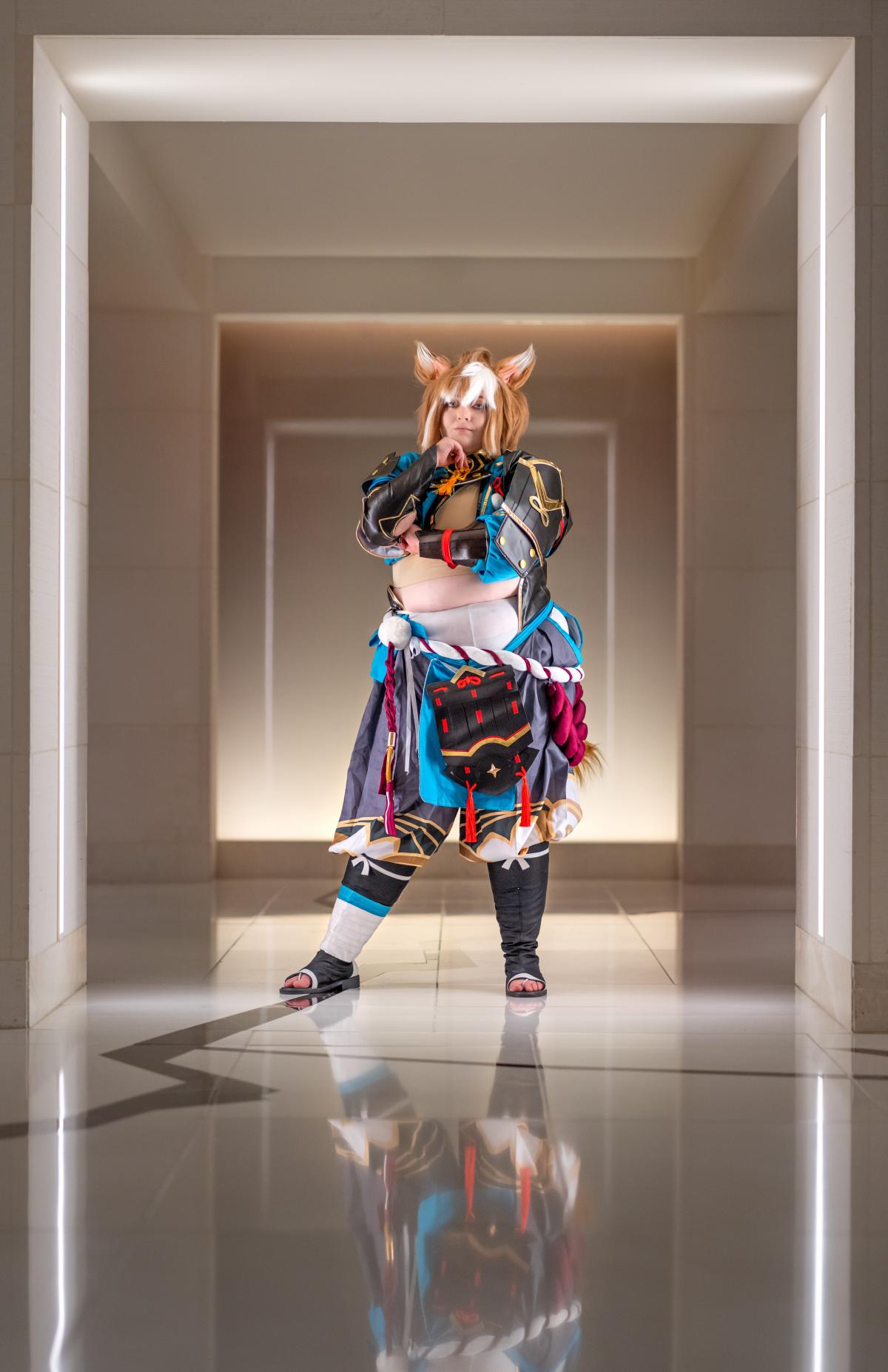 Gorou Cosplay Costume from Genshin Impact photo review