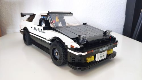 RC Drift King AE86 1233pcs Building Blocks Kit photo review