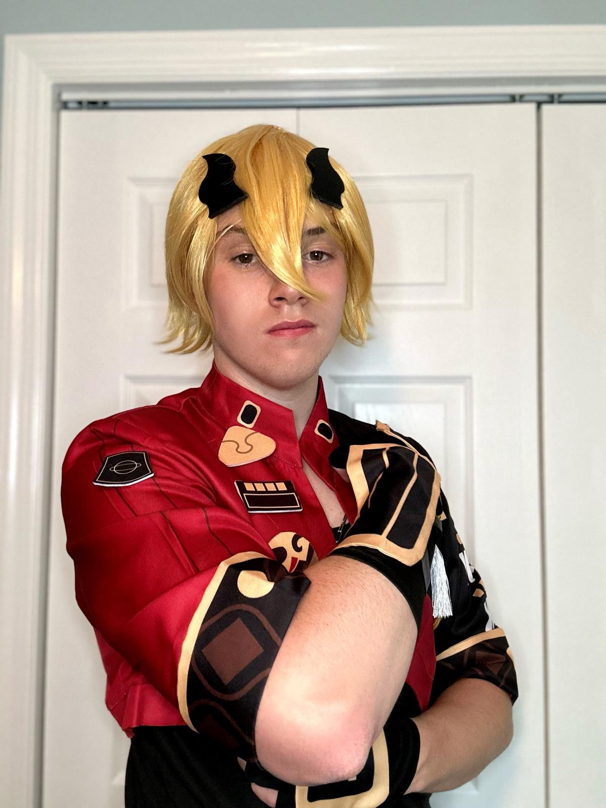 Genshin Impact Thoma Custom-Sized Cosplay Costume B Edition photo review