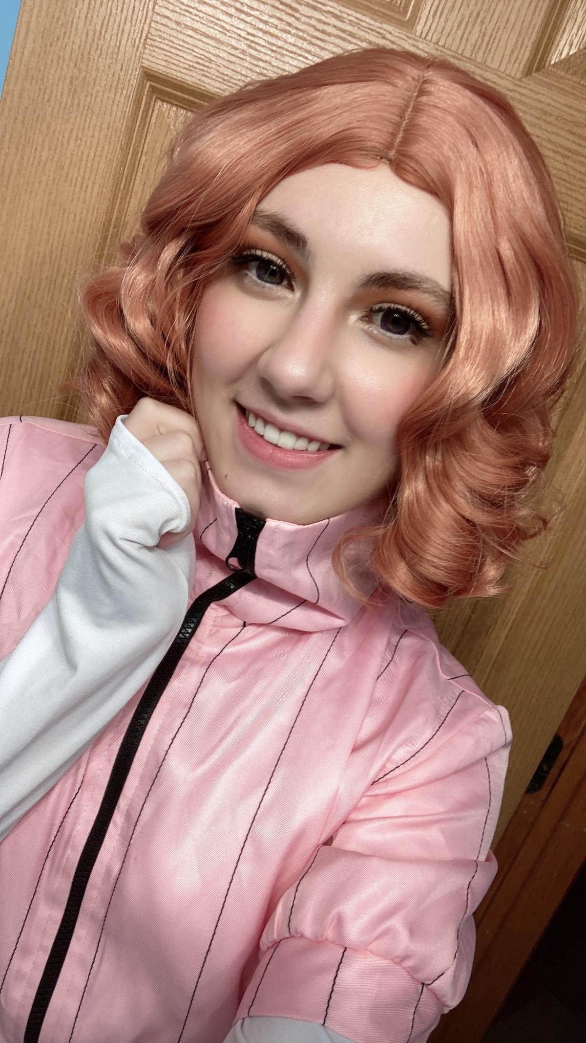 Persona 5: Haru Okumura Cosplay Costume photo review