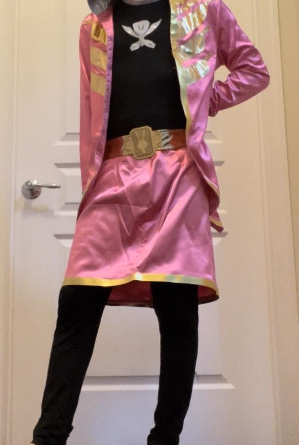 Super Megaforce Pink Ranger Cosplay Costume - Power Rangers Megaforce photo review