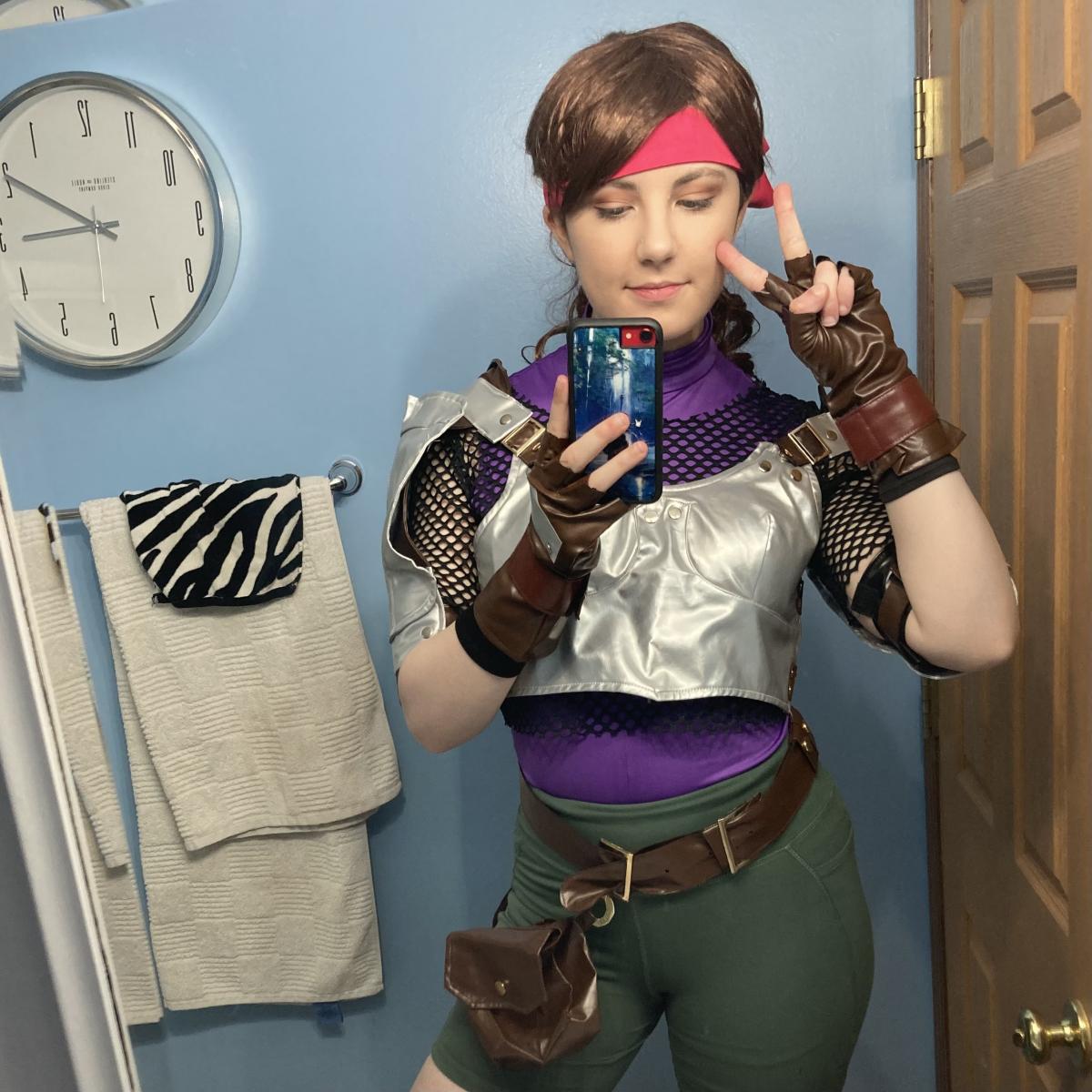 Final Fantasy VII Remake & FF7 Jessie Cosplay Costume photo review
