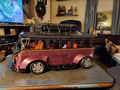Purple Widebody Camper Van 3298pcs photo review