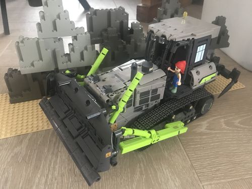 1284PCS RC Bulldozer photo review