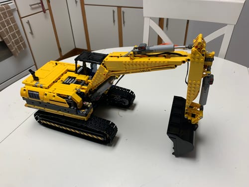 1829Pcs RC Excavator photo review