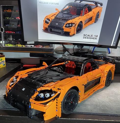 VeilSide Fortune RX-7 3073 Piece Model Car photo review